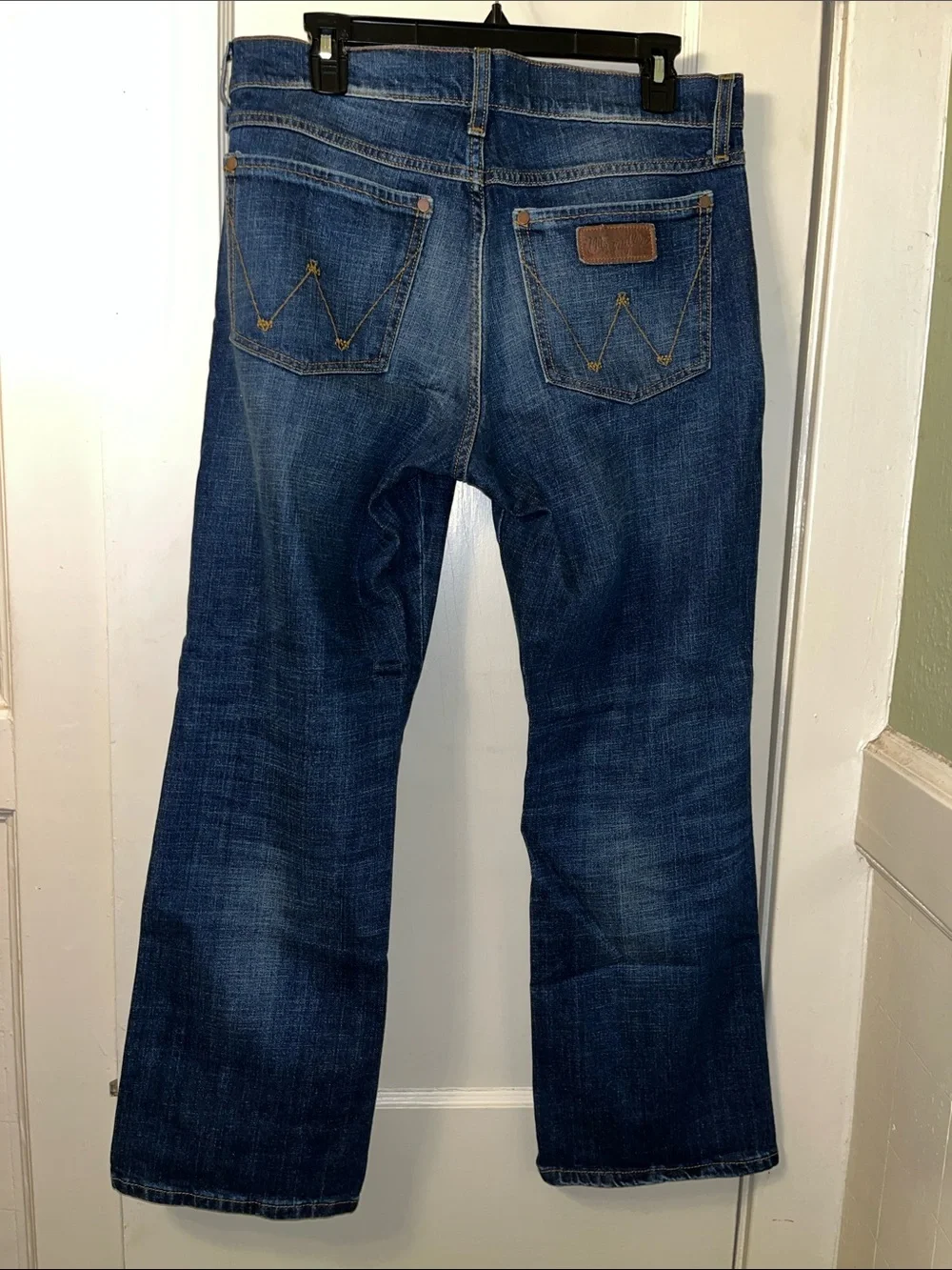 Wrangler Retro Men's Dark Blue Bootcut Jeans